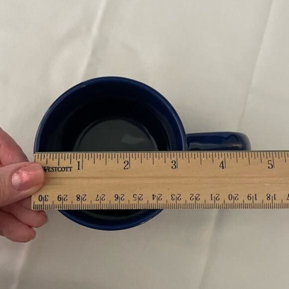 Penzeys Choose Love 12 Oz Ceramic Mug With Colorful Heart Design Large Handle - Picture 5 of 7